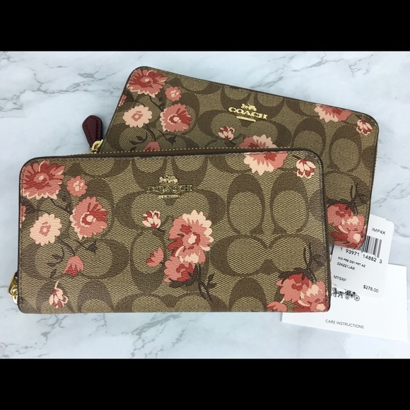 Coach wallet flowers collection - Picture 3 of 4